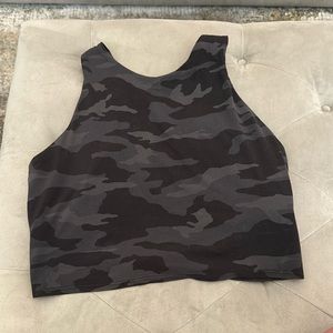 Camo print tank crop top from athleta